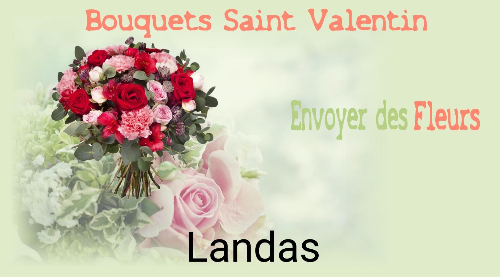 Roses de Saint-Valentin livrées à Landas